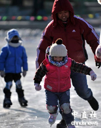 冰天雪地庆新年