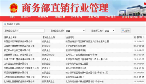 22家企业获商务部公示受理 直销牌照或将迎来下个井喷期？