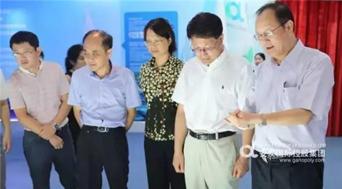 中国科协督查调研组一行莅临安发生物考察调研