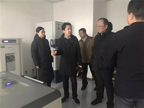 国家食药监总局特食注册司领导考察康尔