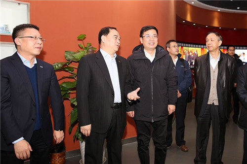 中国节能环保集团有限公司副总经理安宜一行到新时代公司调研