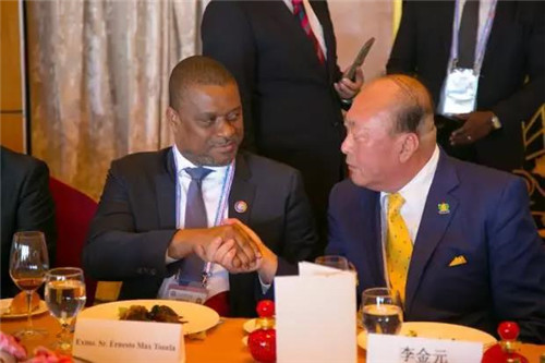 天狮李金元董事长受邀参加莫桑比克共和国总统欢迎午宴