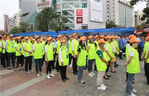 龙润茶助力昆明市2019年食品安全宣传周活动启动仪式，引导群众科学消费、健康饮食