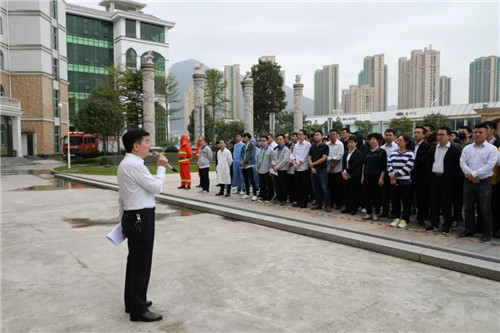 安发生物举行消防疏散实战演练